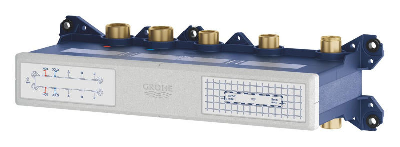 3 vanalı termostatik gizli montaj kutusu - 4