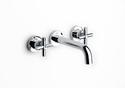 Ankastre Çift Kumanda Kollu Lavabo Bataryası - 1
