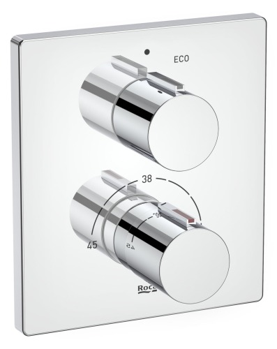 Ankastre Termostatik Banyo Bataryası (RocaBox ile çalışır A525869403) - 1
