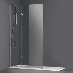 Aura Kapısız Duş Teknesi Üstü Cam Duşakabin - HÜPPE