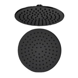 Bocchi AIR2 200R Tepe Duşu, ø200 mm Mat Siyah - BOCCHI