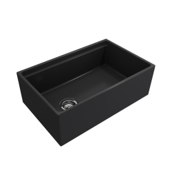 Bocchi Contempo Step Rim Mutfak Eviyesi 76 cm Mat Antrasit 1344-020-0120 - BOCCHI