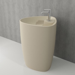 Bocchi Etna Batarya Banklı Monoblok Lavabo 58 cm Mat Yasemin 1337-007-0126 - BOCCHI
