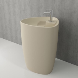 Bocchi Etna Batarya Banklı Monoblok Lavabo 58 cm Mat Yasemin 1337-007-0126 