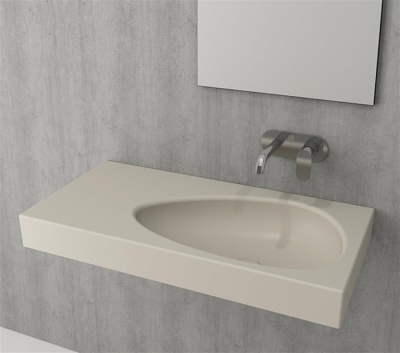 Bocchi Etna Etajerli Lavabo 90 cm Mat Yasemin 1115-007-0125 - 2