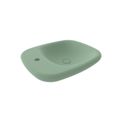 Bocchi Fenice 54 cm Çanak Lavabo Mat Mint Yeşil - BOCCHI