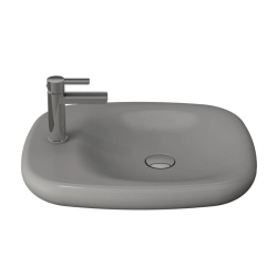 Bocchi Fenice Çanak Lavabo 54 cm Mat Gri 1489-006-0126 