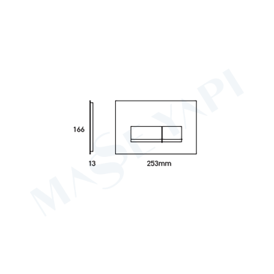 Bocchi Fenice Rimless Asma Klozet - Mat Beyaz Set (Kapak Dahil ) + Gömme Rezervuar Seti - 5