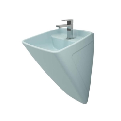 Bocchi Firenze Asma Monoblok Lavabo, 48 cm, Mat Buz Mavi 1082-029-0126 