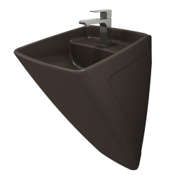 Bocchi Firenze Asma Monoblok Lavabo, 48 cm, Mat Kahverengi 1082-025-0126 