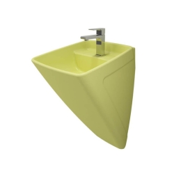 Bocchi Firenze Asma Monoblok Lavabo, 48 cm, Mat Sarı 1082-026-0126 - BOCCHI