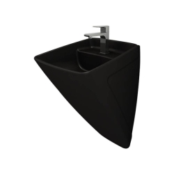 Bocchi Firenze Asma Monoblok Lavabo, 48 cm, Mat Siyah 1082-004-0126 