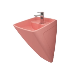 Bocchi Firenze Asma Monoblok Lavabo, 48 cm, Mat Somon 1082-032-0126 