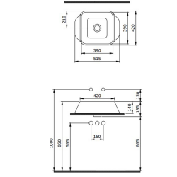 Bocchi Firenze Çanak Lavabo P.Burgonya Bordosu - 2