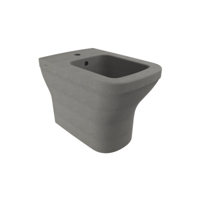 Bocchi Firenze Yerden Bide 52 cm, Mat Beton - 1