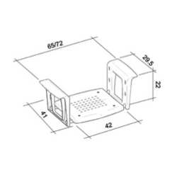 Bocchi Küvet Oturağı Beyaz PR-BS-PP-BX - 2