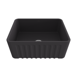 Bocchi Lavello 61 cm Dekorlu Mutfak Eviyesi Mat Antrasit - BOCCHI