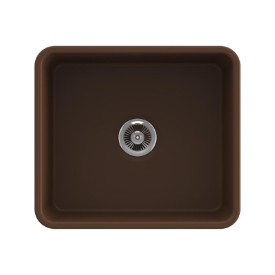 Bocchi Lavello Dekorlu Mutfak Eviyesi 50 Cm Mat Kahverengi 1103-025-0120 - 2