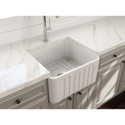 Bocchi Lavello Dekorlu Mutfak Eviyesi 50 Cm Parlak Beyaz 1103-001-0120 - BOCCHI