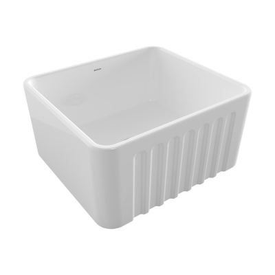 Bocchi Lavello Dekorlu Mutfak Eviyesi 50 Cm Parlak Beyaz 1103-001-0120 - 2