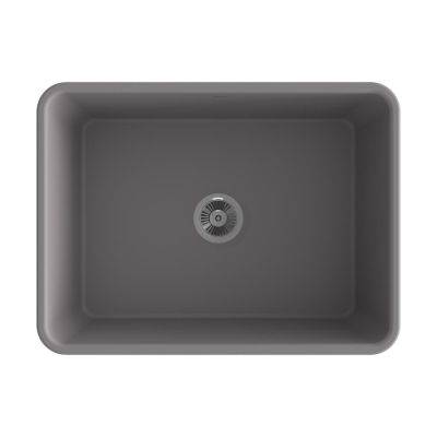 Bocchi Lavello Dekorlu Mutfak Eviyesi 60 Cm Mat Gri 1099-006-0120 - 3