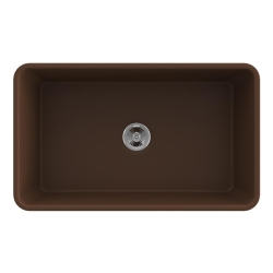 Bocchi Lavello Desenli Seramik Eviye 76 Cm Mat Kahverengi 1336-025-0120 - 2