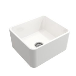 Bocchi Lavello Mutfak Eviyesi 50 cm Parlak Beyaz 1136-001-0120-03 - BOCCHI