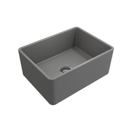 Bocchi Lavello Mutfak Eviyesi 60 cm Mat Gri 1137-006-0120-03 - BOCCHI