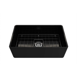 Bocchi Lavello Mutfak Eviyesi 76 cm Parlak Siyah 1138-005-0120-03 - BOCCHI