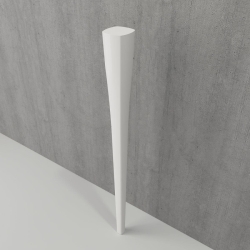 Bocchi Lavita Konsol Ayak Parlak Beyaz 1169-001-0320 - BOCCHI