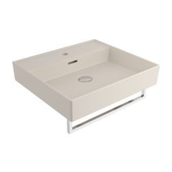 Bocchi Milano 50 cm Lavabo Batarya Delikli Mat Yasemin - BOCCHI