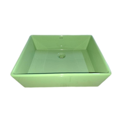 Bocchi Milano Çanak Lavabo 50 cm Fıstık Yeşil 1215-022-0125 - 1