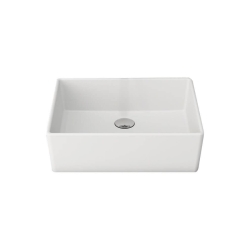 Bocchi Milano Çanak Lavabo 50 cm Mat Beyaz 1215-002-0125 