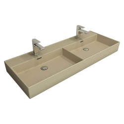 Bocchi Milano Çift Gözlü Lavabo 120 cm Mat Yasemin 1393-007-0132 