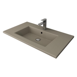 Bocchi Milano Etajerli Lavabo 100 cm Mat Kaşmir 1105-011-0126 