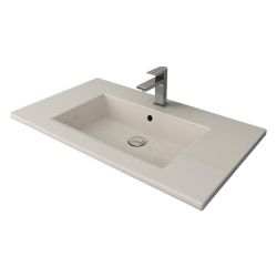 Bocchi Milano Etajerli Lavabo 100 cm Parlak Bisküvi 1105-014-0126 