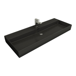 Bocchi Milano Etajerli Lavabo 120 cm Mat Antrasit 1394-020-0126 