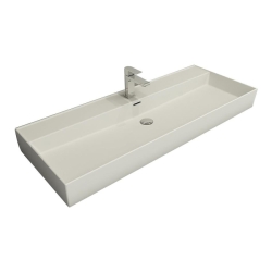 Bocchi Milano Etajerli Lavabo 120 cm Mat Beyaz 1394-002-0126 