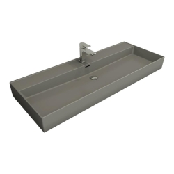 Bocchi Milano Etajerli Lavabo 120 cm Mat Gri 1394-006-0126 