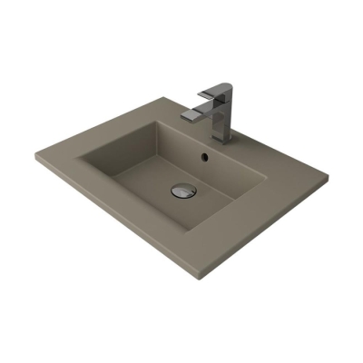 Bocchi Milano Etajerli Lavabo 60 cm Mat Kaşmir 1161-011-0126 - 1