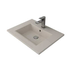 Bocchi Milano Etajerli Lavabo 60 cm Parlak Bisküvi 1161-014-0126 