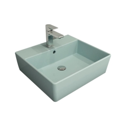 Bocchi Milano Lavabo 50 cm Mat Buz Mavi 1216-029-0126 