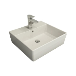 Bocchi Milano Lavabo 50 cm Parlak Beyaz 1216-062-0126 