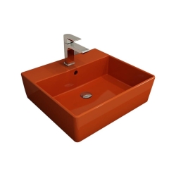 Bocchi Milano Lavabo 50 cm Parlak Turuncu 1216-012-0126 