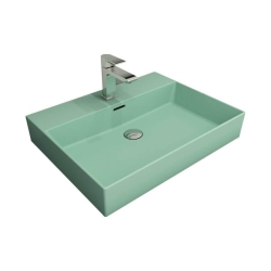 Bocchi Milano Lavabo 60 Cm Mat Mint Yeşil 1376-033-0126 