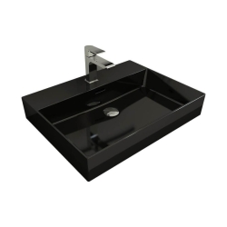 Bocchi Milano Lavabo 60 Cm Parlak Siyah 1376-005-0126 