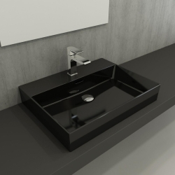 Bocchi Milano Lavabo 60 Cm Parlak Siyah 1376-005-0126 - 2