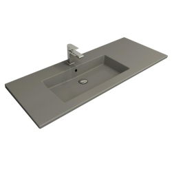 Bocchi Milano Lavabo Etajerli 120 cm Mat Gri 1305-006-0126 - BOCCHI