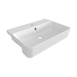 Bocchi Milano Yarım Tezgah Lavabo 56 cm - BOCCHI
