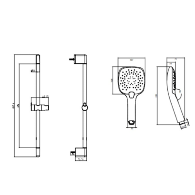 Bocchi Monte Air² Touch² 3F, Sürgü Takımı - 2